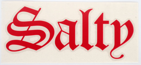 Salty Old E Diecut Sticker