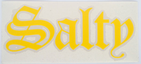 Salty Old E Diecut Sticker