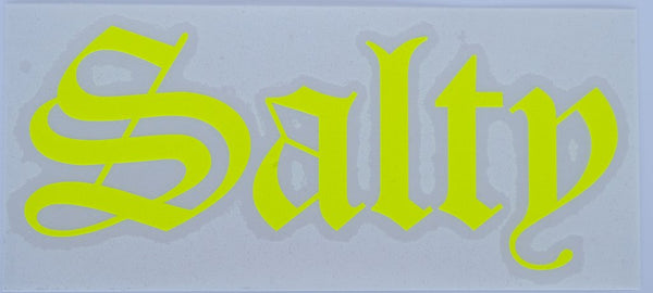 Salty Old E Diecut Sticker