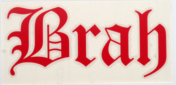 Brah Old E Diecut Sticker