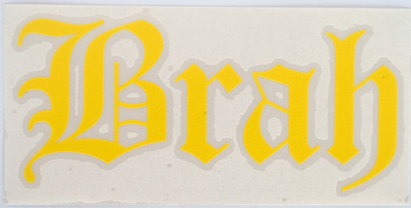 Brah Old E Diecut Sticker