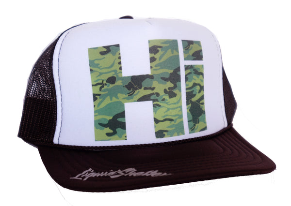 *Hi Chain Camo Trucker Trucker