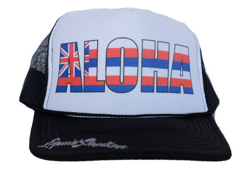 Hawaii Flag Aloha Impact - Trucker