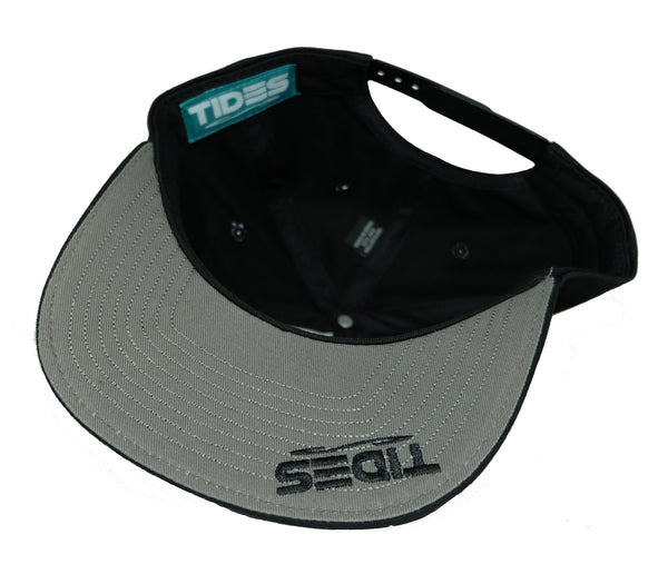 "Makau" Black Snapback By Tides Hawaii
