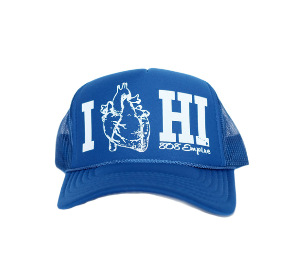 +Hi Love Trucker Hat by 808 Empire
