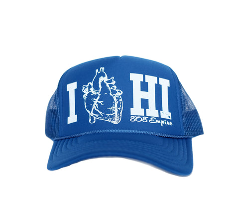 +Hi Love Trucker Hat by 808 Empire