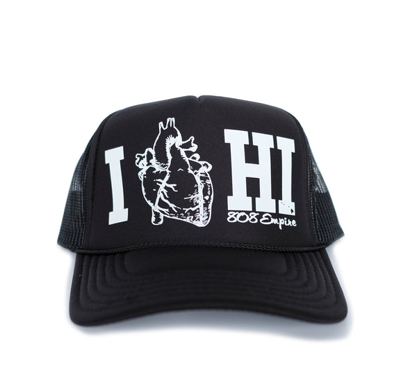 +Hi Love Trucker Hat by 808 Empire