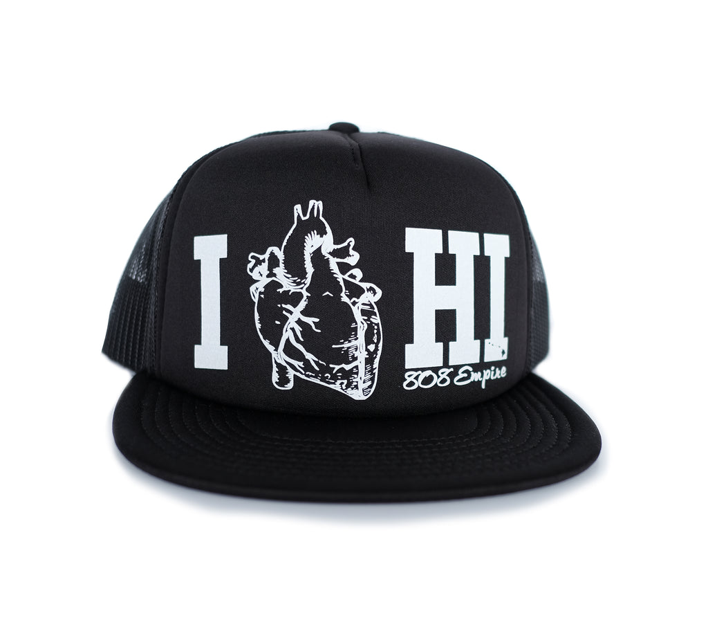 +Hi Love Trucker Hat by 808 Empire