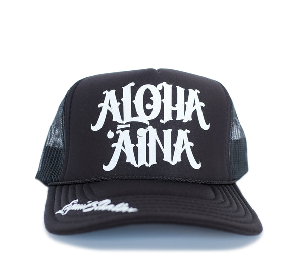 Aloha Aina Trucker Hat By Liquid Shelter