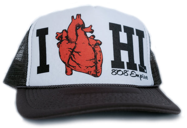 *HI Love" Trucker By 808
