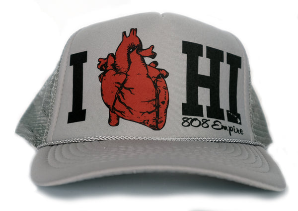 *HI Love" Trucker By 808