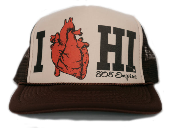 *HI Love" Trucker By 808