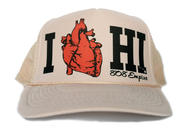 *HI Love" Trucker By 808
