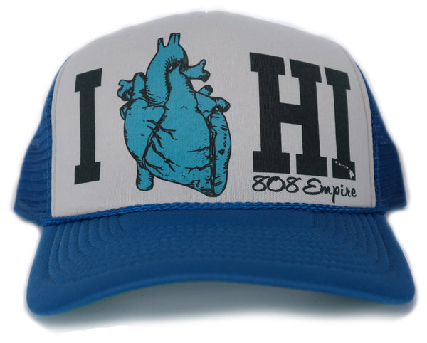 *HI Love" Trucker By 808