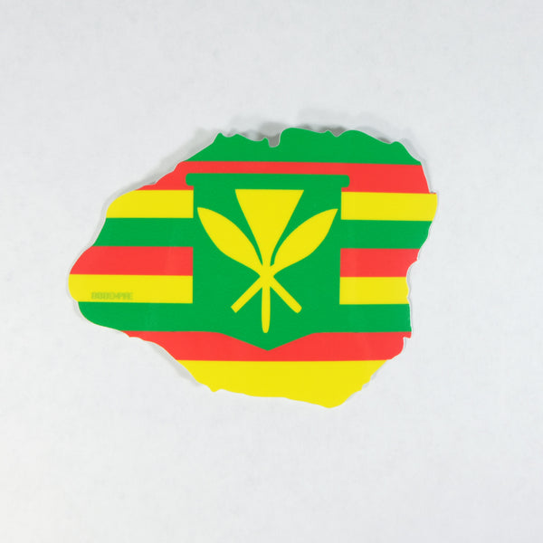 Kauai Maoli Flag Sticker