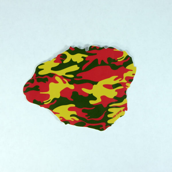 Kauai Camo Stickers