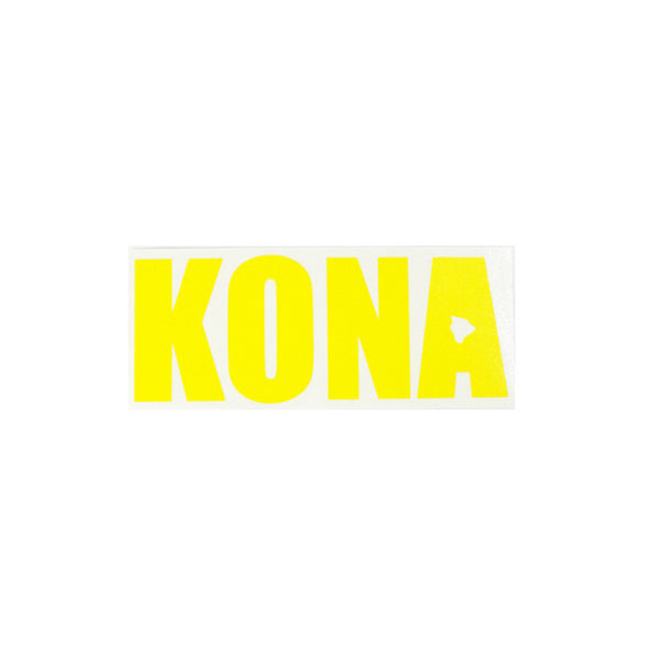 Kona Diecut Sticker