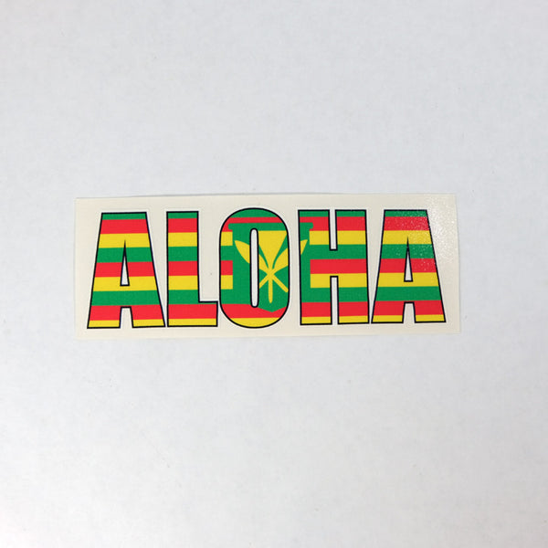 Aloha Impact 10" Sticker