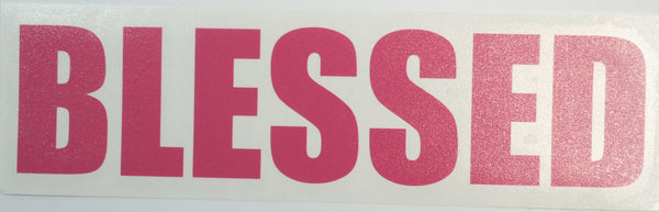Blessed Impact Diecut Sticker