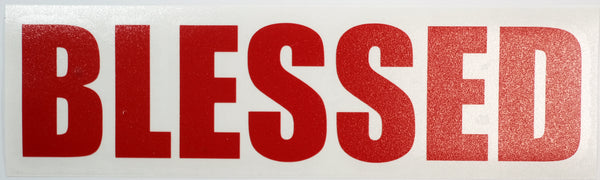 Blessed Impact Diecut Sticker