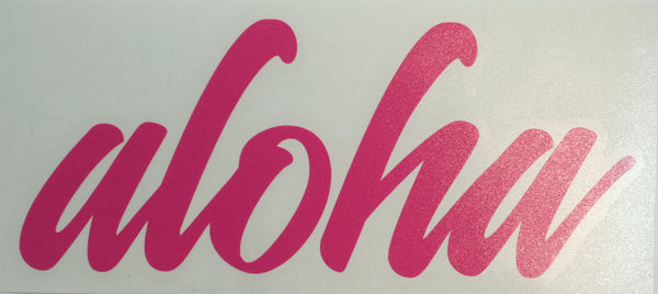 Aloha Anda Diecut Sticker