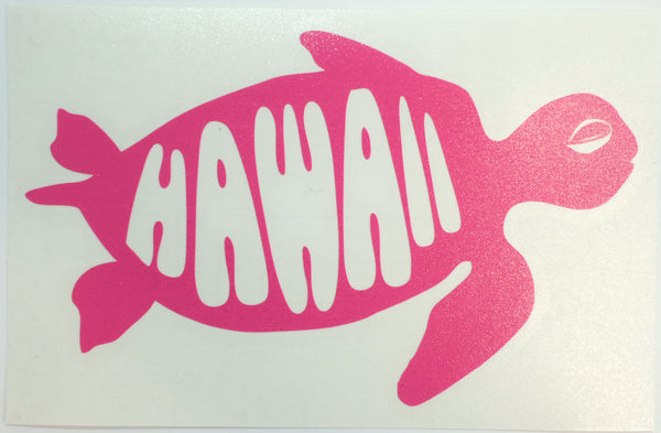+Honu Hawaii Diecut Sticker