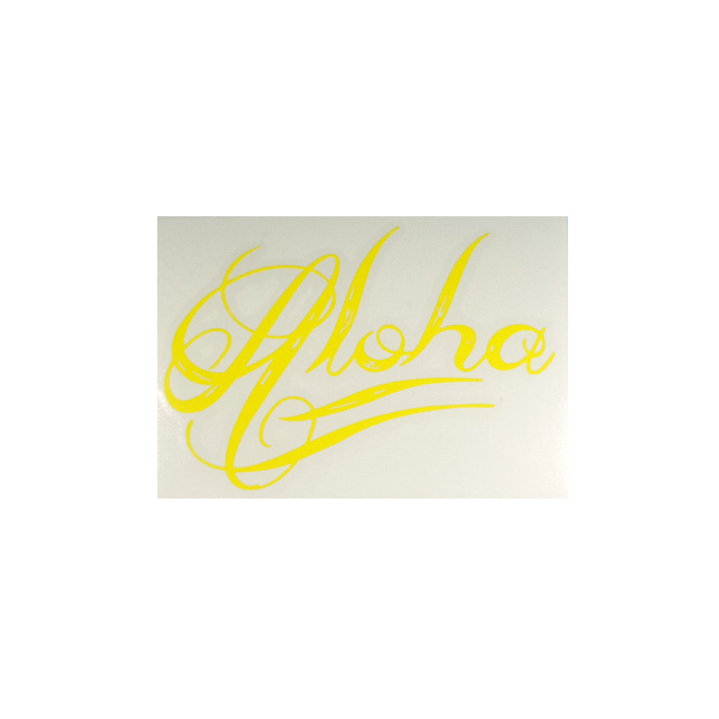 Aloha Tatts Diecut Sticker