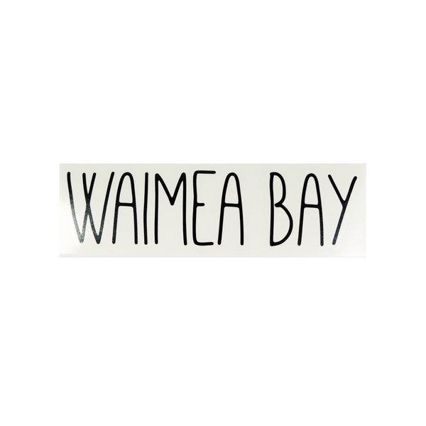 *Waimea Bay Skinny Diecut Sticker