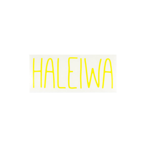 Haleiwa Skinny Diecut Sticker