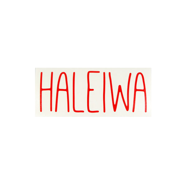 Haleiwa Skinny Diecut Sticker