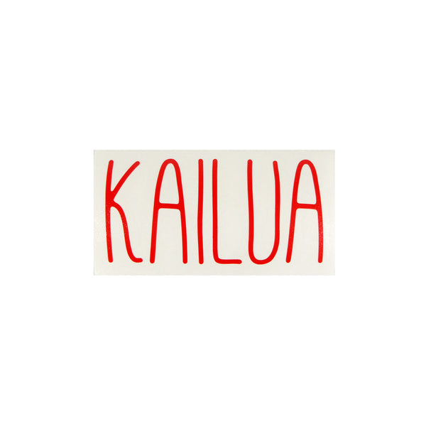 Kailua Skinny Diecut Sticker
