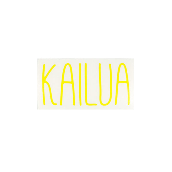 Kailua Skinny Diecut Sticker