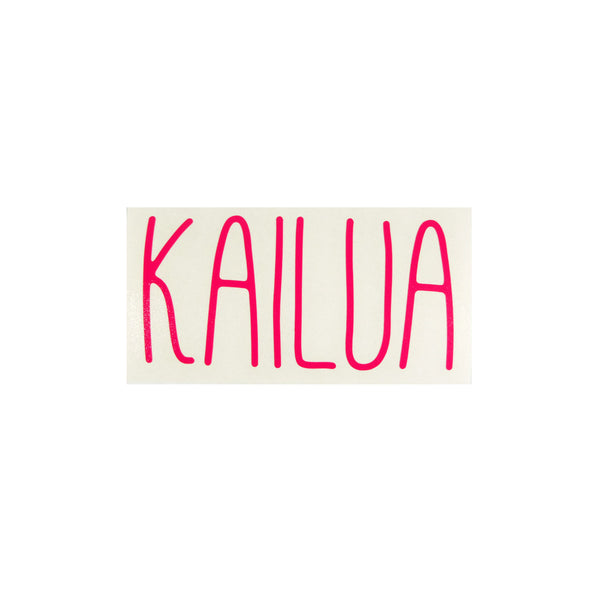 Kailua Skinny Diecut Sticker