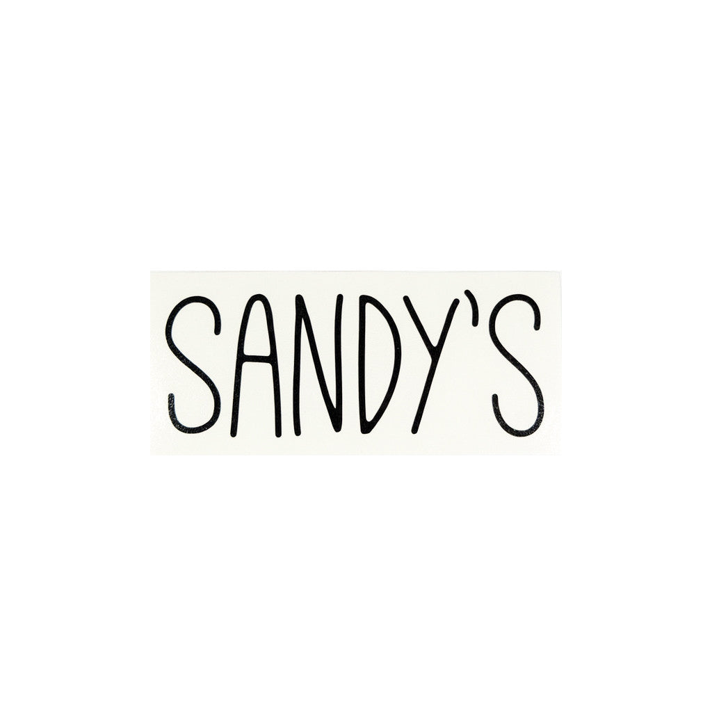 *Sandy's Skinny Diecut Sticker