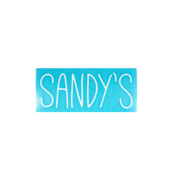 *Sandy's Skinny Diecut Sticker