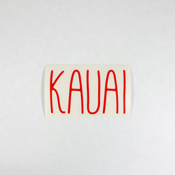 Kauai Skinny Diecut Sticker