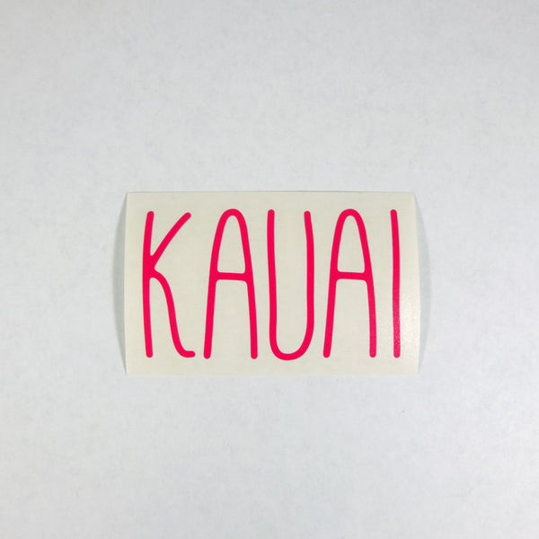 Kauai Skinny Diecut Sticker