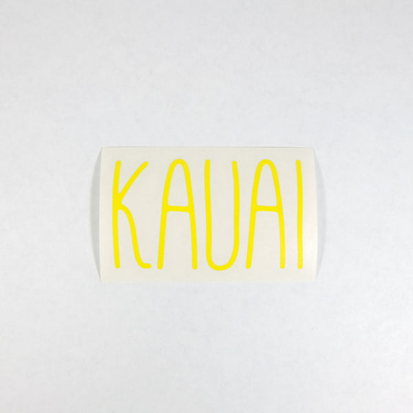 Kauai Skinny Diecut Sticker