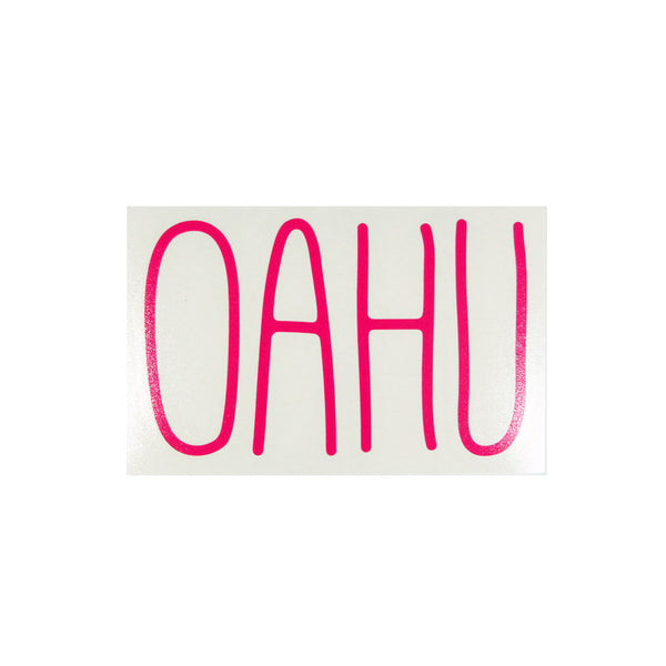 *Oahu Skinny Diecut Sticker