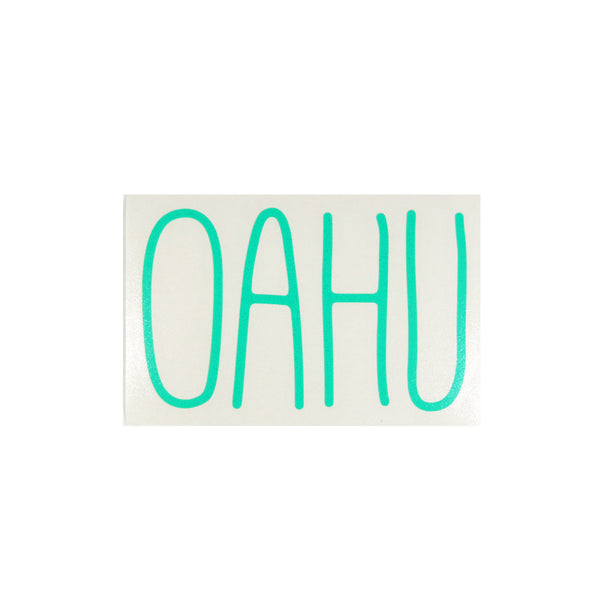 *Oahu Skinny Diecut Sticker