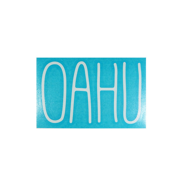 *Oahu Skinny Diecut Sticker