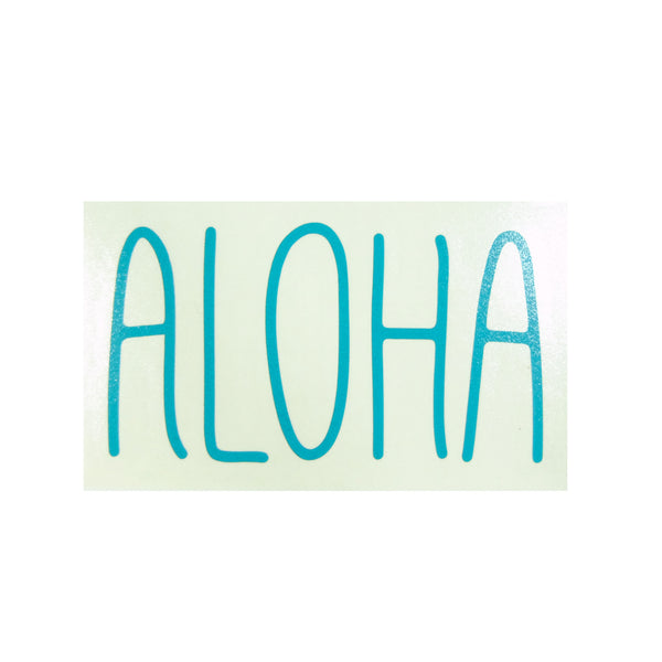 Aloha Skinny Diecut Sticker