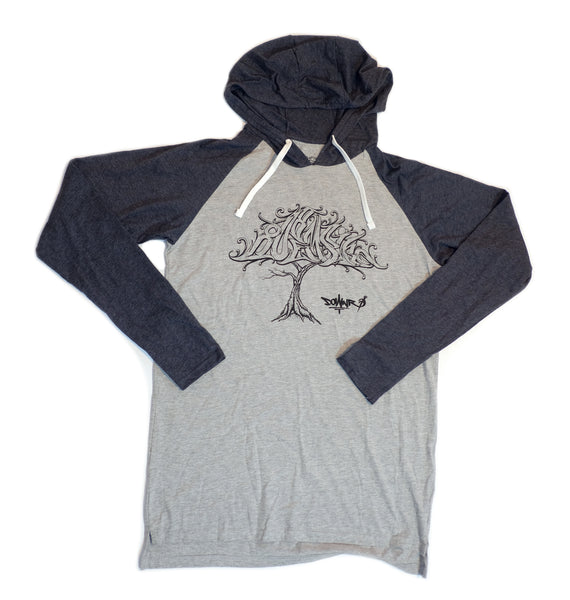 Downr Tree Shirt Hoody (Heather) by 808 Empire