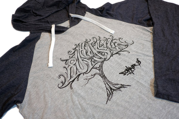 Downr Tree Shirt Hoody (Heather) by 808 Empire
