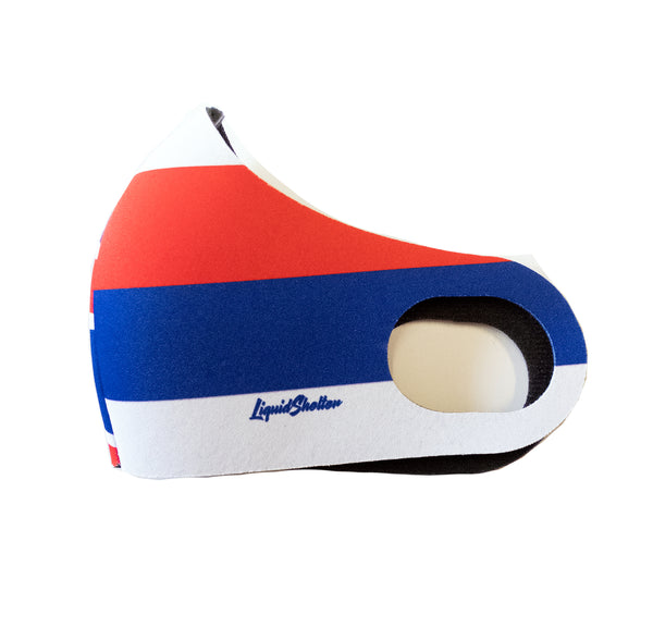 +Hawaii Flag Shaped Face Mask