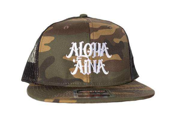 Aloha Aina Snapback (mesh back)