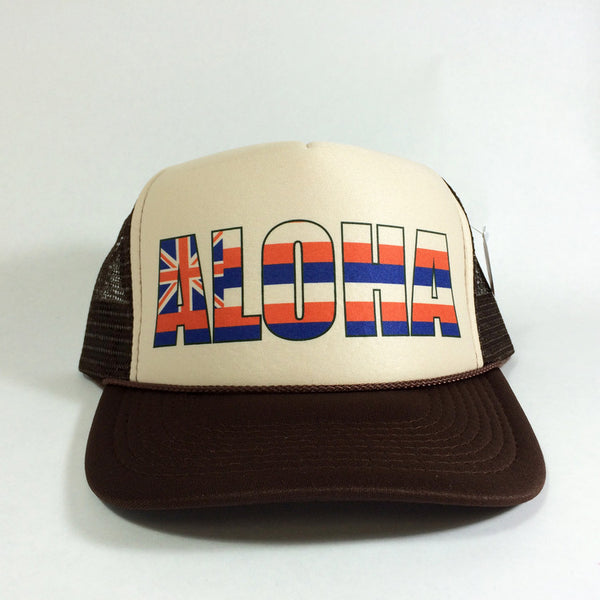 Hawaii Flag Aloha Impact - Trucker