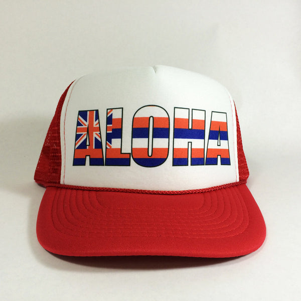 Hawaii Flag Aloha Impact - Trucker