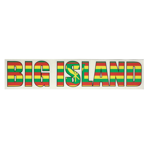Big Island Impact Sticker