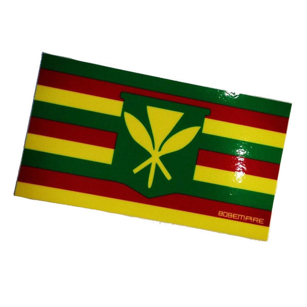 +Maoli Flag 4" Sticker